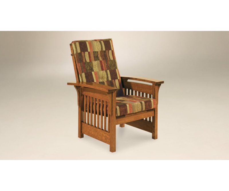 Bow Arm Slat Chair