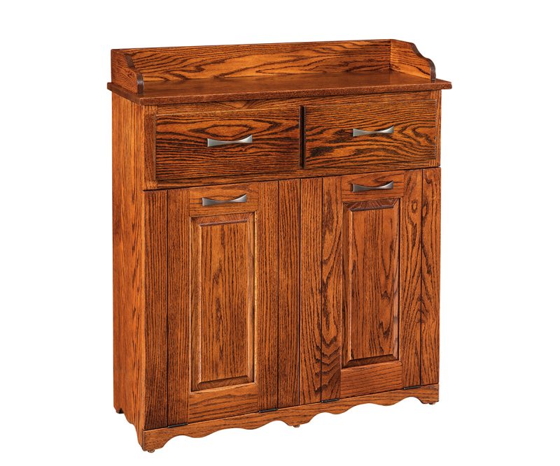 Double Tilt Out Trash Bin