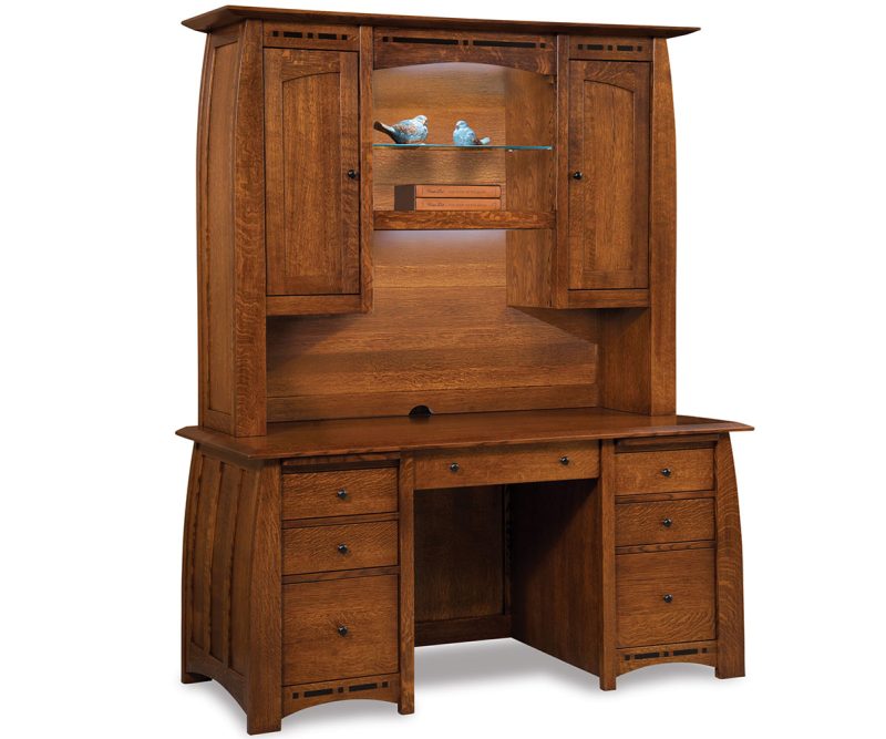 Boulder Creek Hutch And Desk