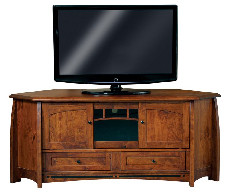 Boulder Creek Corner Media Cabinet