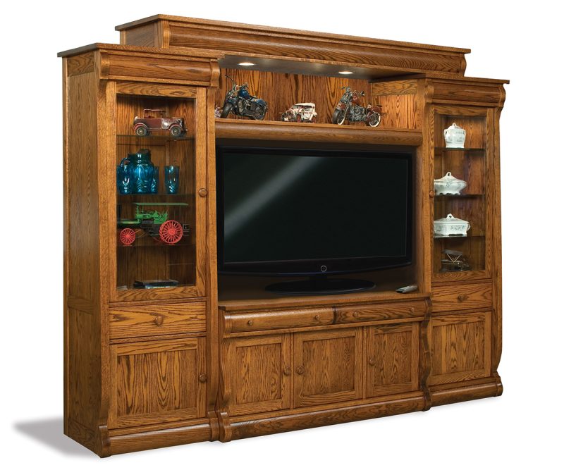 Old Classic Sleigh 6pc Wall Unit