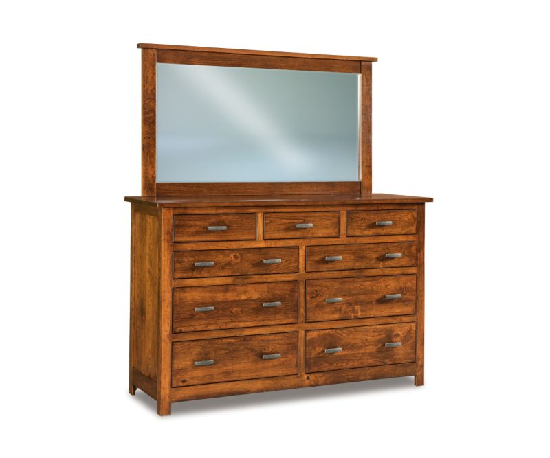 Flush Mission 9 Drawer Dresser - 66"W