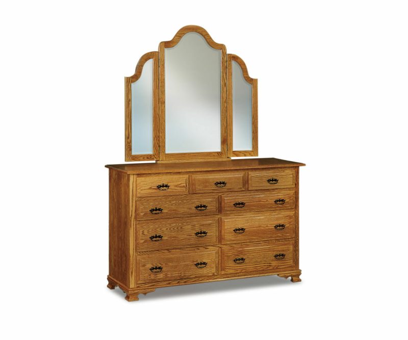 Heritage 9 Drawer Dresser - 66"W