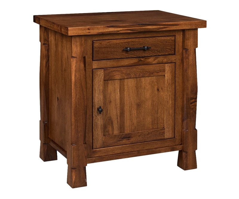 Ouray 1 Drawer 1 Door Nightstand