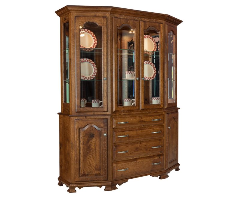 Cantilever 4 Door Hutch