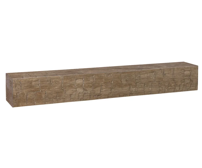 Fire Place Mantle - Barn Beam Etchwood Hand Hewn