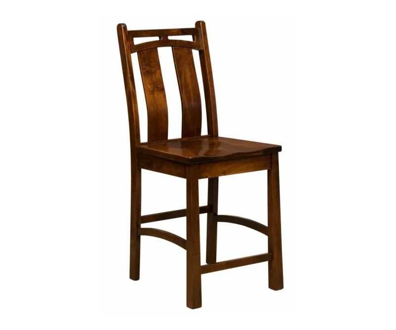 Bridgeport 24" Stationary Bar Stool