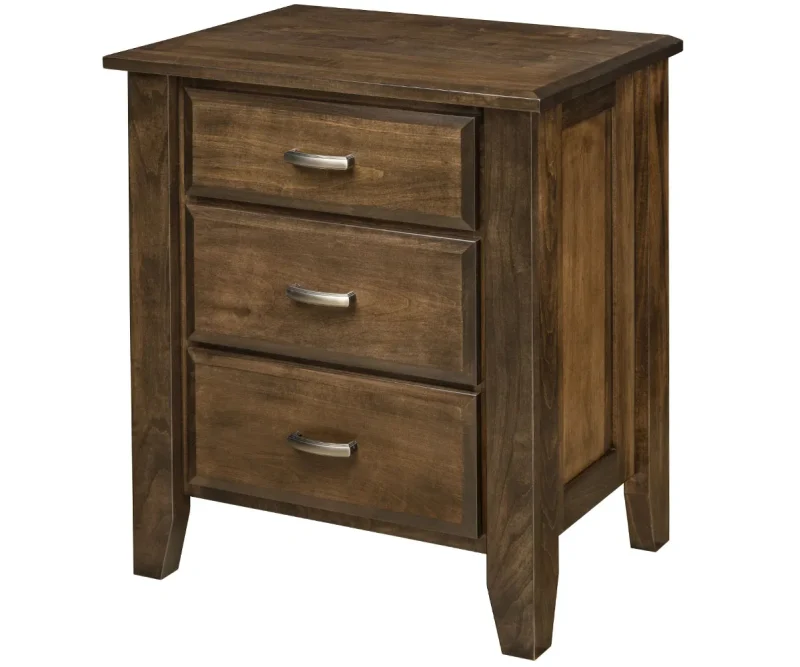 Ashton 3 Drawer Nightstand