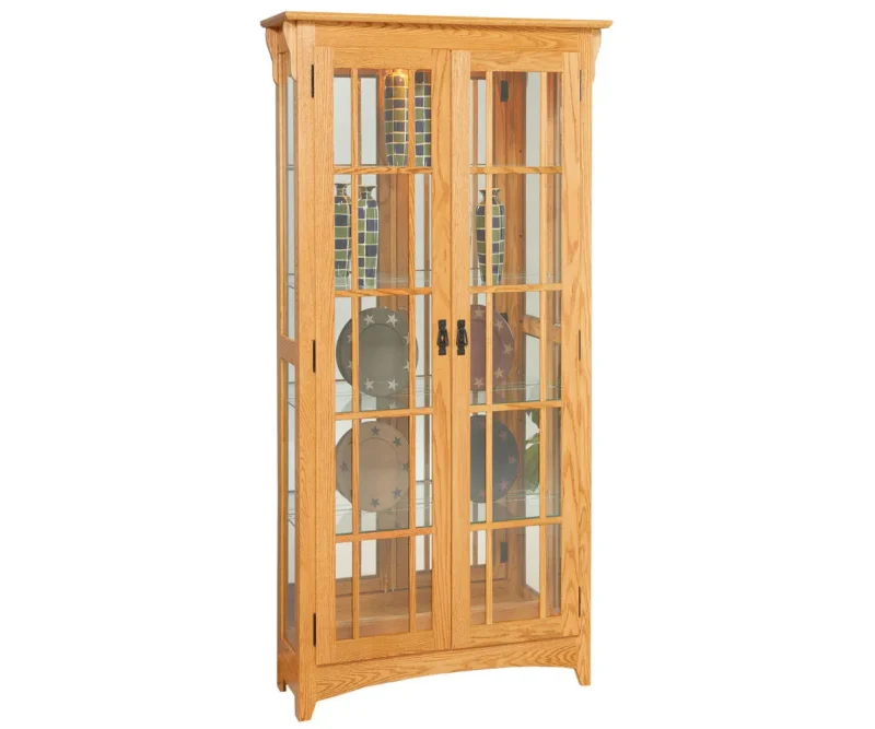 Mission Double Door Curio