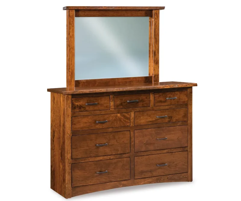 Live Wood 9 Drawer Dresser