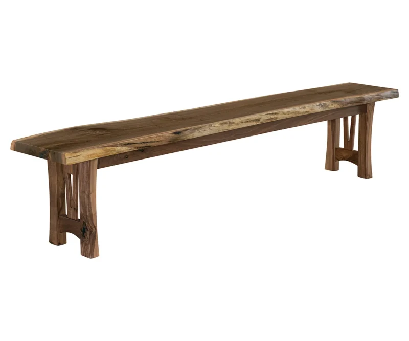 Grand Teton Live Edge Bench