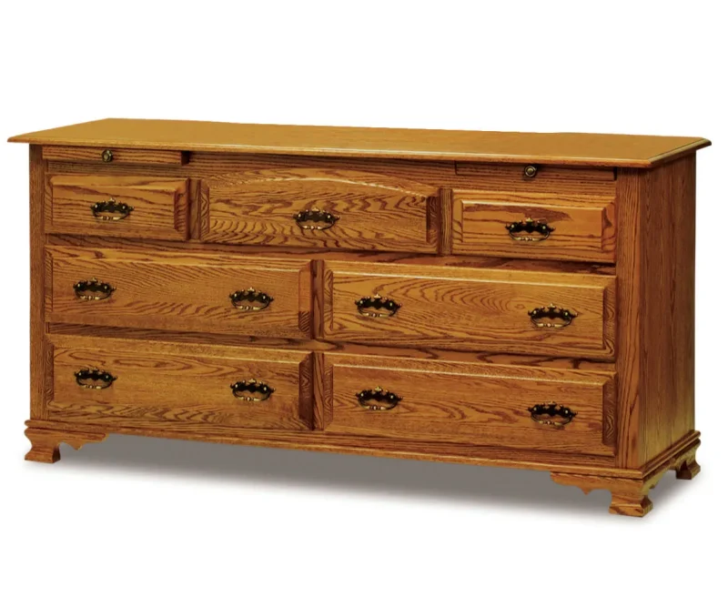 Heritage 7 Drawer Dresser With Jewelry Drawers
